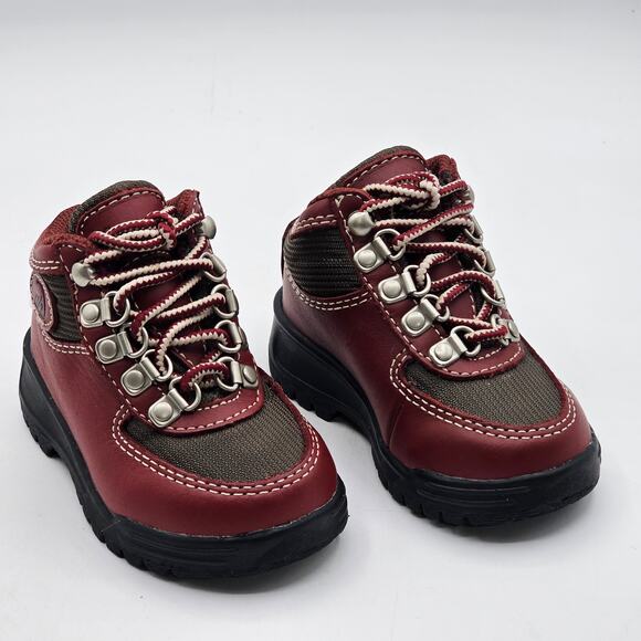 Colorado Baby Hiking Boots | Lace-Up | Brick Red New | Durable Outdoor Footwear - Picture 2 of 7